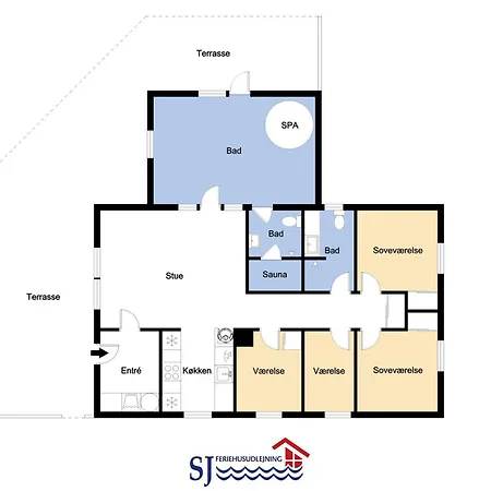 House With Whirlpool And Sauna - Sj517 Semesterbostad *